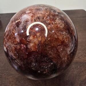 3.0 lbs Fire Quartz Crystal Sphere 99mm